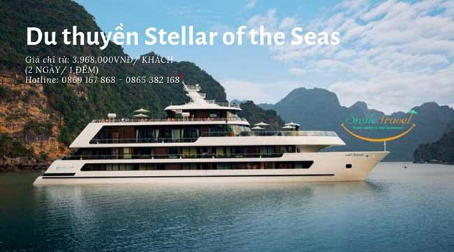 Booking Du thuyền Stellar of the Seas – Du thuyền 5 sao Đẳng Cấp